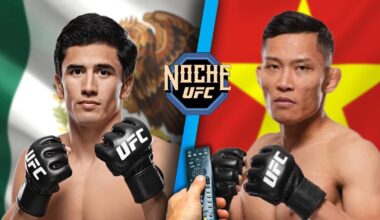 Santiago Luna vs. Quang Le ¿A qué hora y dónde ver EN VIVO el debut del tijuanense ‘Border Boy’ en la Noche UFC 2025 del 13 de septiembre?