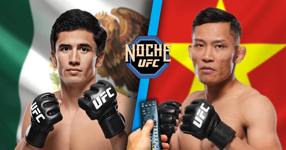 Santiago Luna vs. Quang Le ¿A qué hora y dónde ver EN VIVO el debut del tijuanense ‘Border Boy’ en la Noche UFC 2025 del 13 de septiembre?