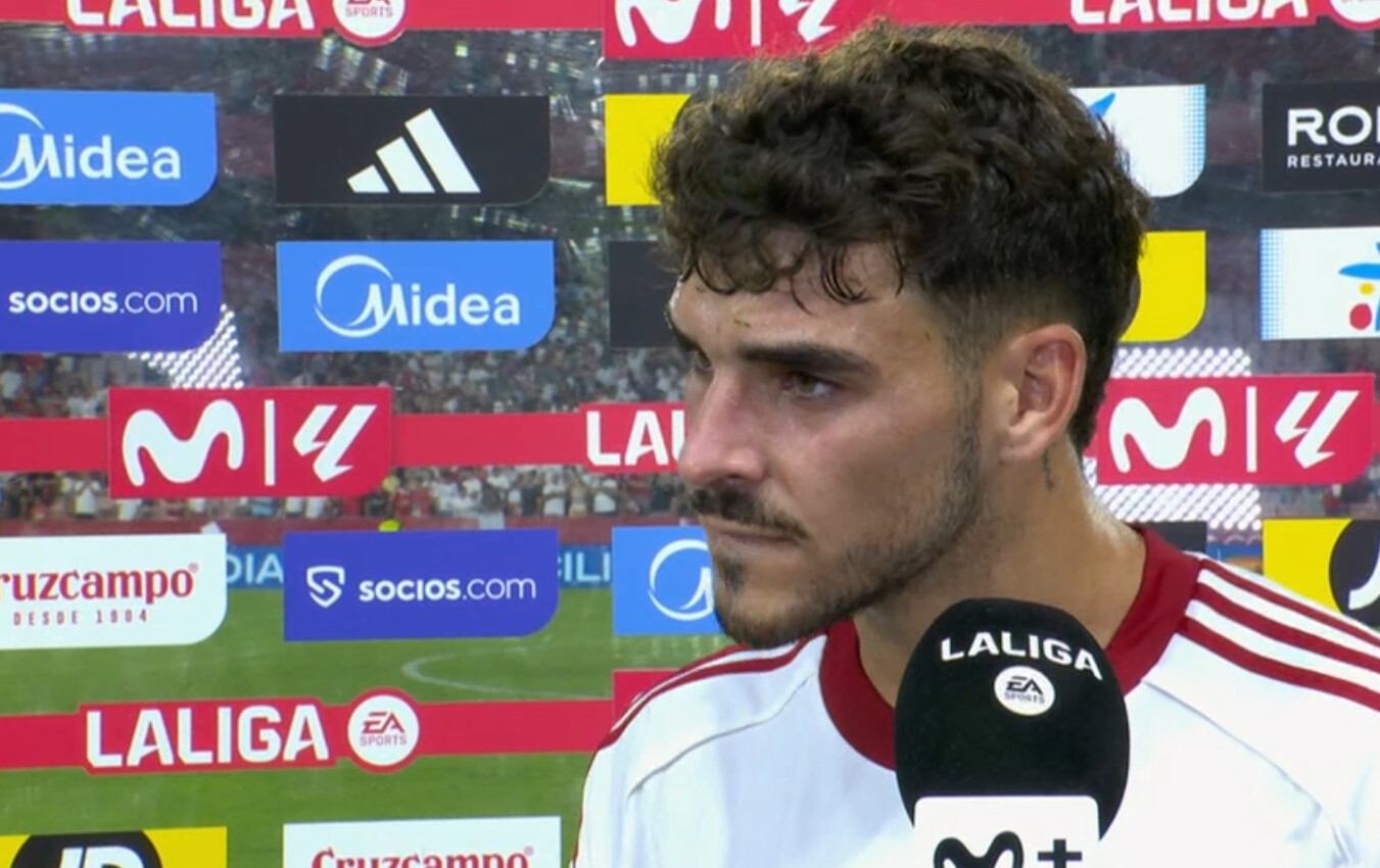 Isaac Romero y su visión del empate ante el Elche