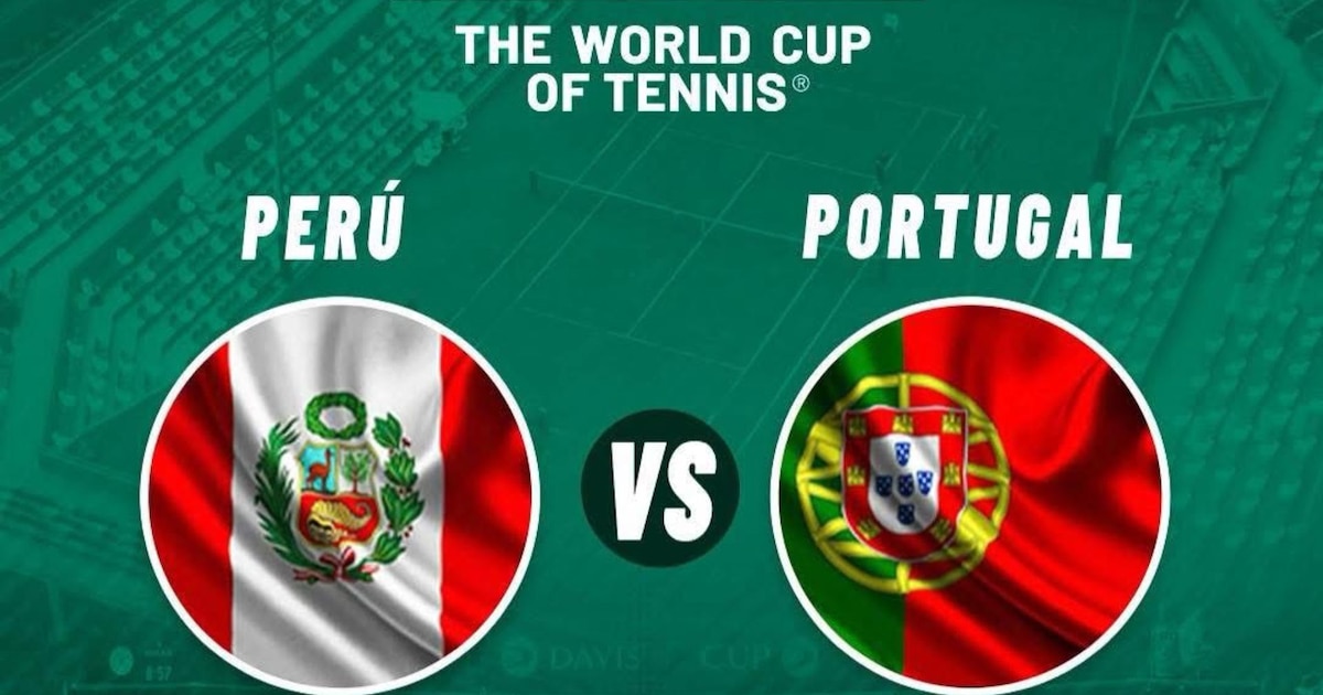 Perú vs Portugal en Copa Davis 2025: fechas, horarios y canal TV para ver los duelos por el Grupo Mundial I
