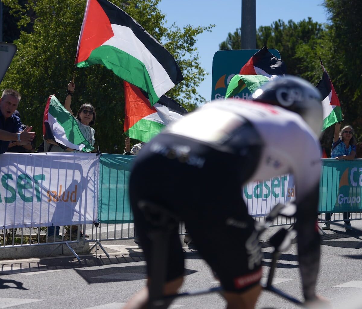 La Vuelta a España se blinda a su paso por Madrid ante el temor a que las protestas por Gaza suban de tono | El PAÍS Exprés