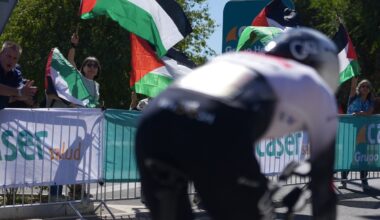 La Vuelta a España se blinda a su paso por Madrid ante el temor a que las protestas por Gaza suban de tono | El PAÍS Exprés