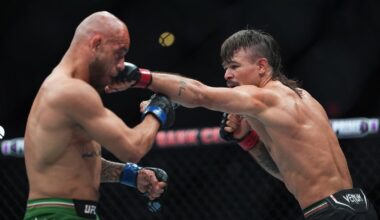 Diego Lopes detiene la racha de victorias de Jean Silva en Noche UFC