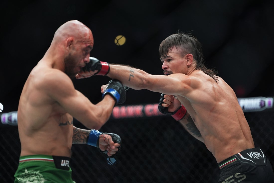 Diego Lopes detiene la racha de victorias de Jean Silva en Noche UFC