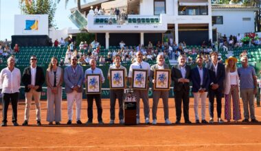 Homenaje en Marbella en medio de la derrota de España por Copa Davis
