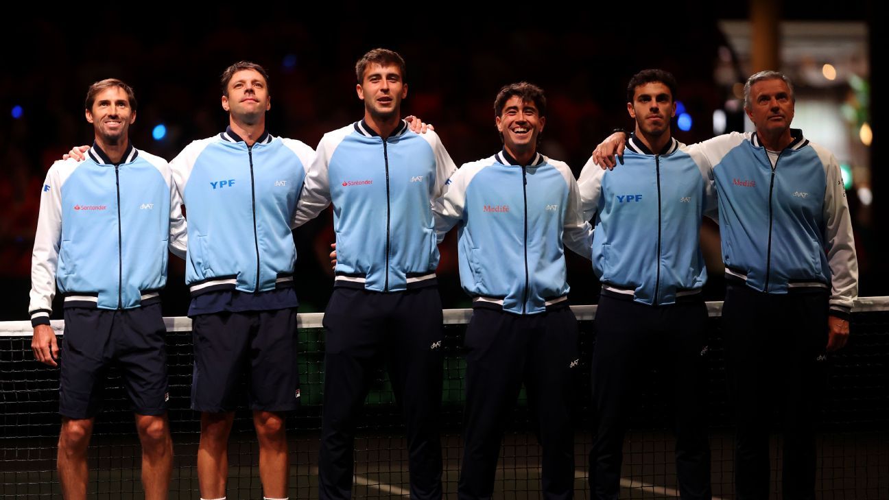 Con Argentina clasificada, todos los países que se metieron en el Final 8 de la Copa Davis 2025