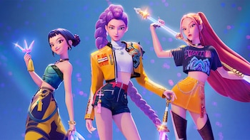 Las guerreras k-pop es una