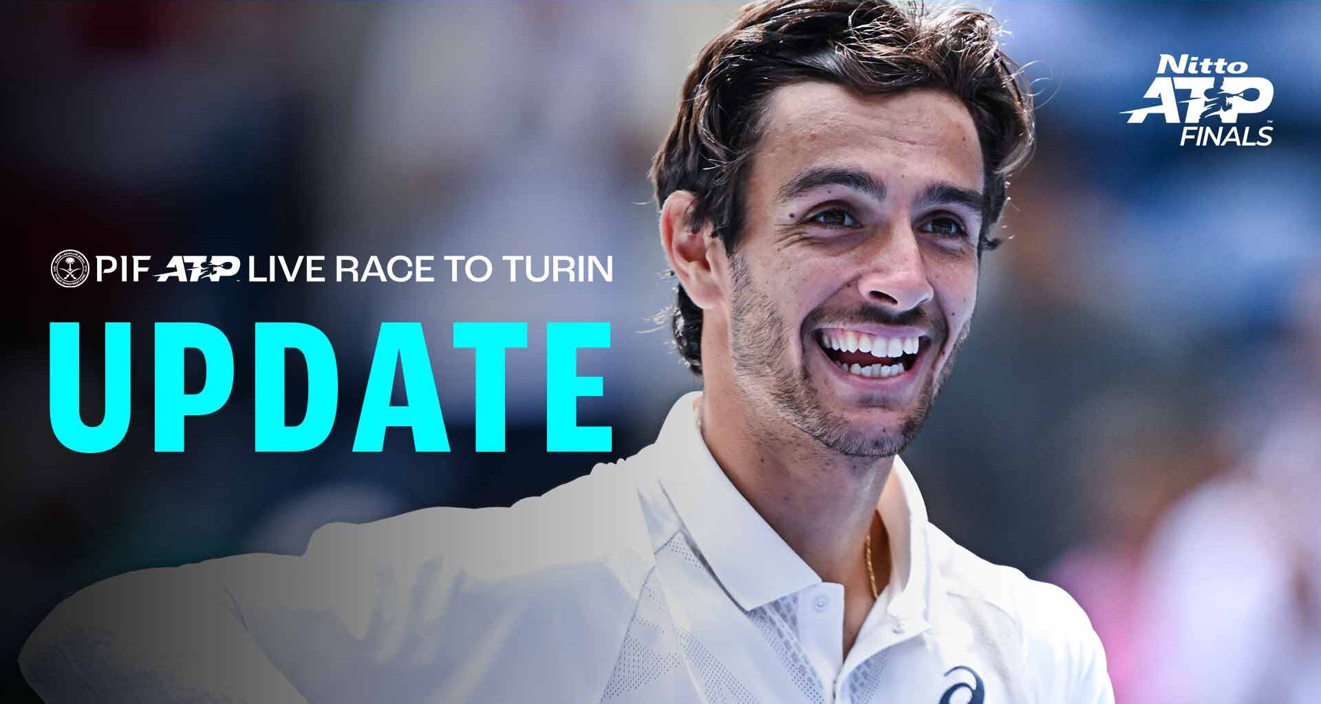 Lorenzo Musetti es octavo en la PIF ATP Live Race To Turin.