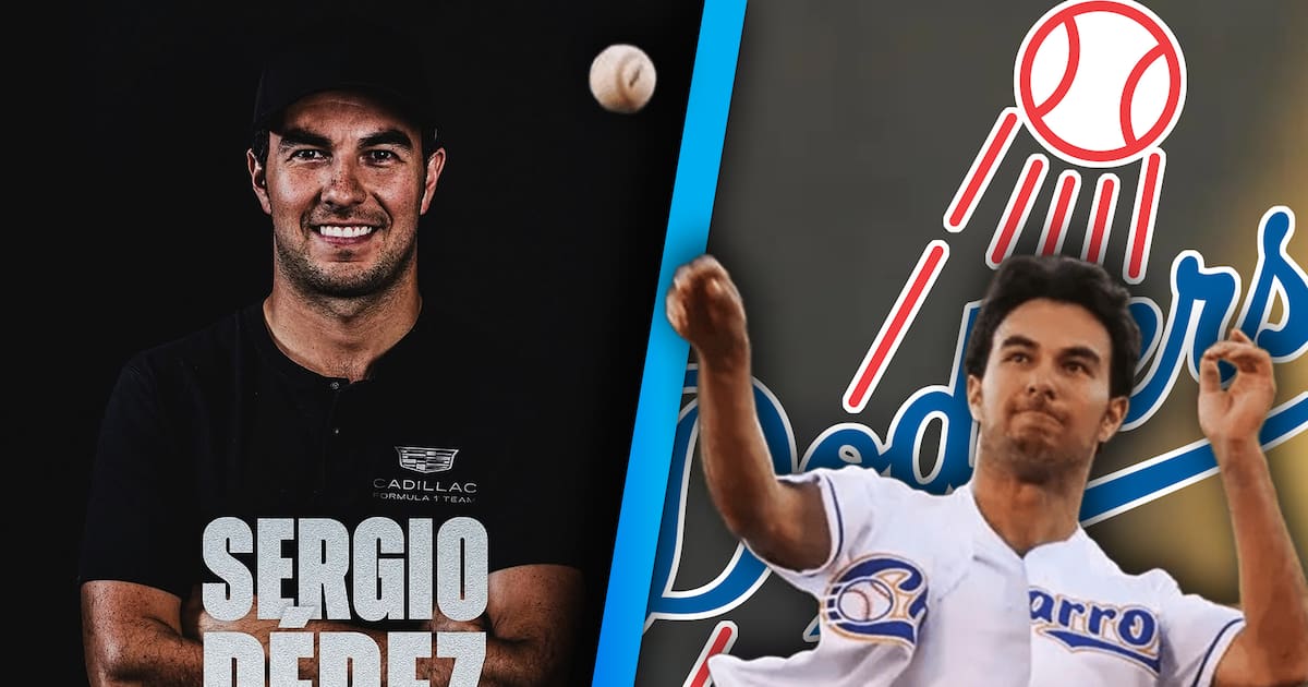 ‘Checo’ Pérez lanzará la primera bola en Dodger Stadium