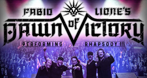 FABIO LIONE’S DAWN OF VICTORY La esencia mas clásica de RHAPSODY llega a ESPAÑA en una semana