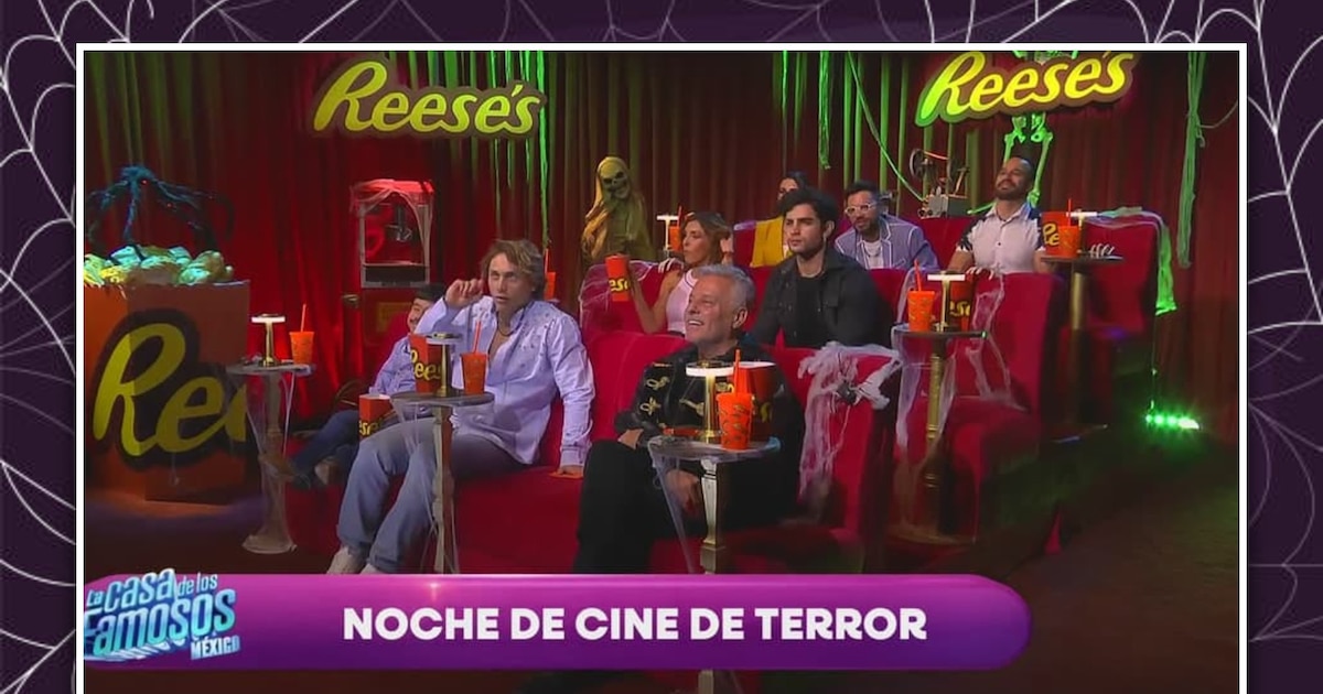 ¡De terror! Así fue la noche de cine en La Casa de los Famosos México