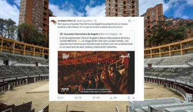 Petro celebró que Filarmónica de Bogotá se presentará en la antigua Plaza de Toros La Santamaría: “En lo que era antes la plaza de la incultura”