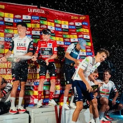 Vingegaard: “La madre de Pidcock tuvo la idea del podio de La Vuelta”