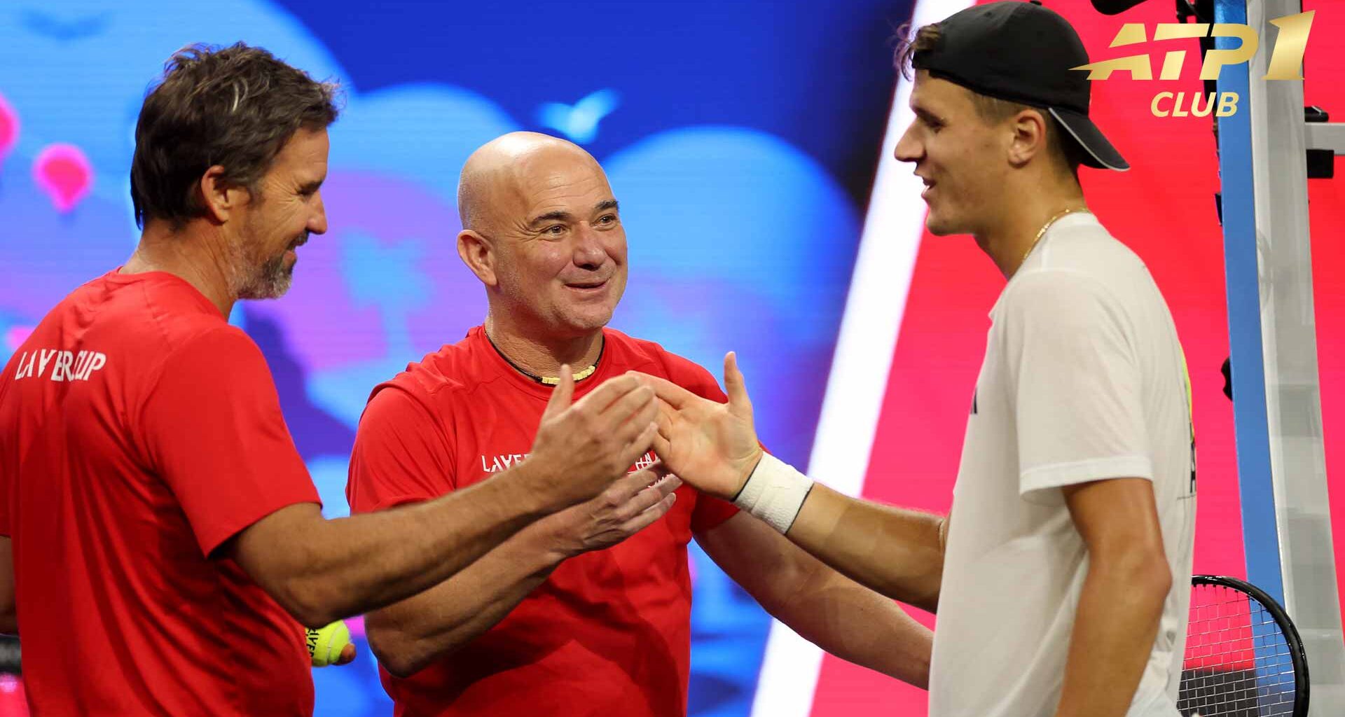 Agassi-Rafter: La unión de dos íconos del Club de los números uno en la Laver Cup | ATP Tour