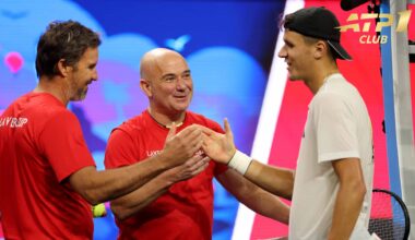 Agassi-Rafter: La unión de dos íconos del Club de los números uno en la Laver Cup | ATP Tour