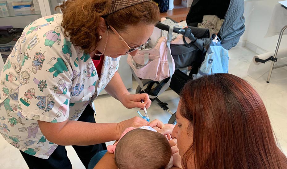 Comienza la campaña de vacunación frente a la bronquiolitis en niños menores de seis meses
