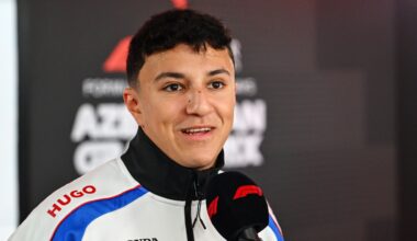 La llamativa reacción de Hadjar cuando le preguntan si puede ser el compañero de Verstappen: "Me asusta"