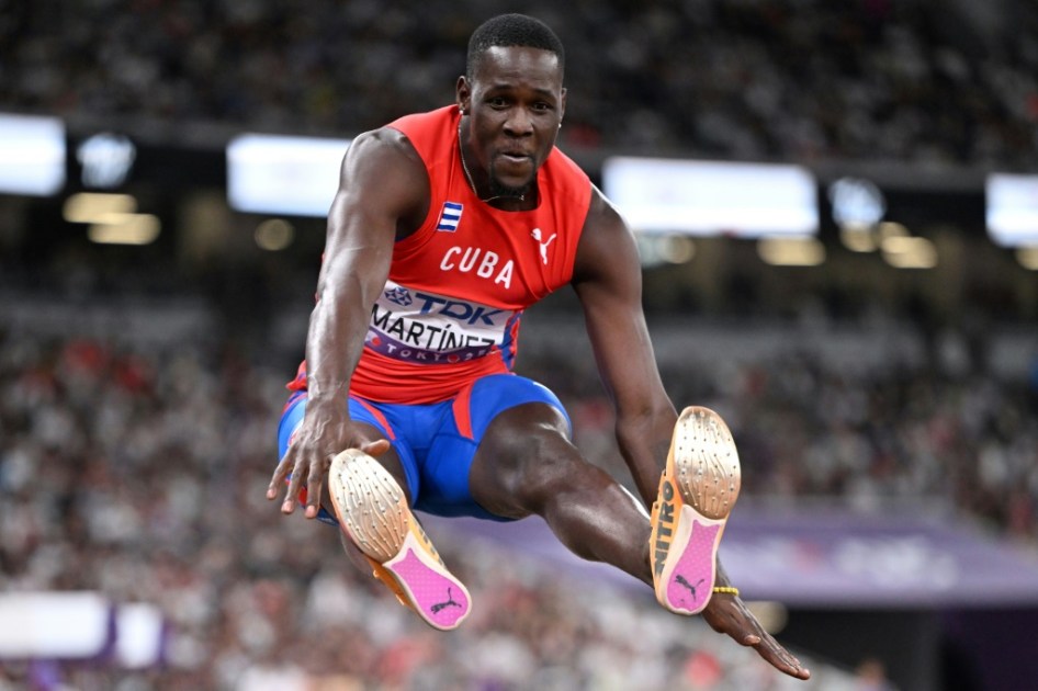 Lázaro Martínez, bronce de triple salto: "Me sabe como un oro"