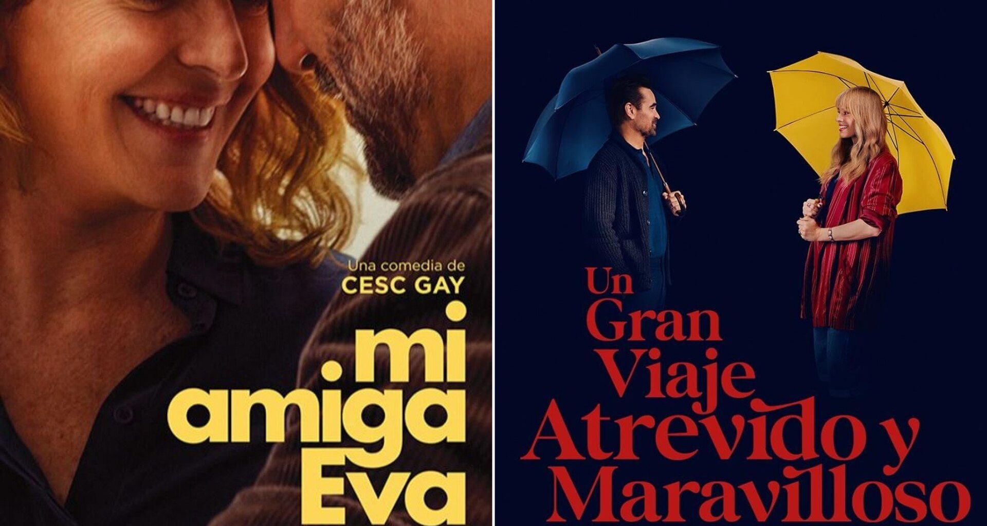 el romance inunda la cartelera con 'Mi amiga Eva' y 'Un gran viaje atrevido y maravilloso'