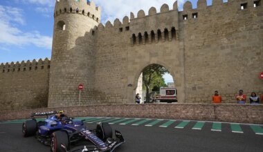 F1: Carlos Sainz, segundo en la parrilla de Bakú, sólo por detrás de Verstappen