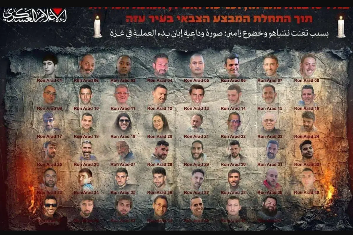 Hamas publica fotos de rehenes mientras sigue la operación israelí y la evacuación de Ciudad de Gaza - El Mundo