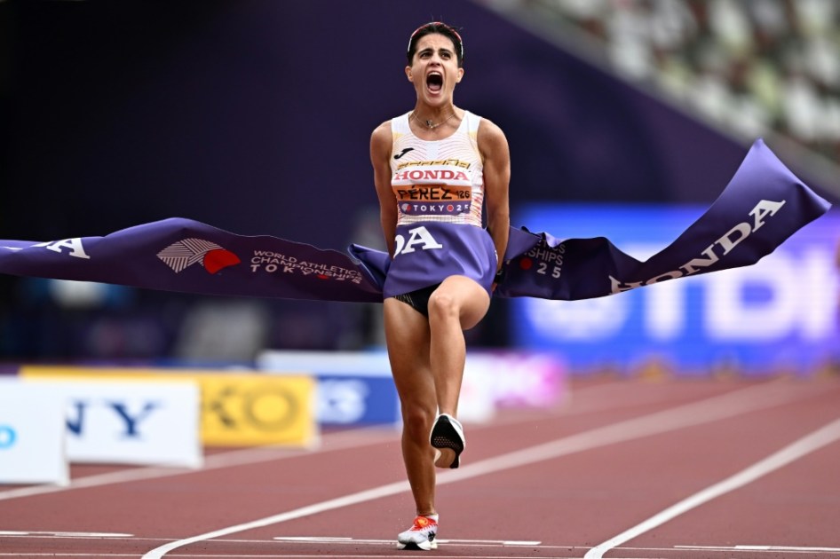 María Pérez repite doblete y Sudamérica se baña en oro en Mundial de atletismo