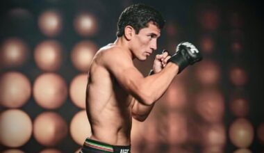 Santiago Luna: la promesa mexicana que debutó en UFC con nocaut en el primer round