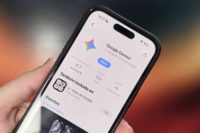 Gemini no es exclusivo de Android, también funciona en el iPhone. Eso sí, pierde todas estas ventajas