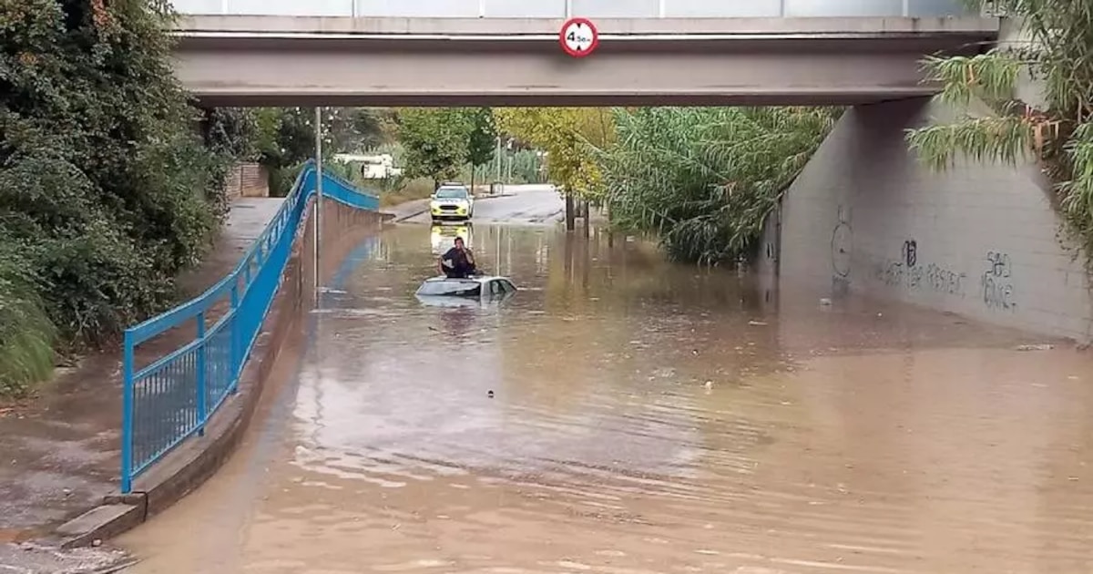 Las lluvias torrenciales colapsan Montserrat, en Barcelona, y dejan más de 100 litros por metro cuadrado: Protección Civil pide prudencia