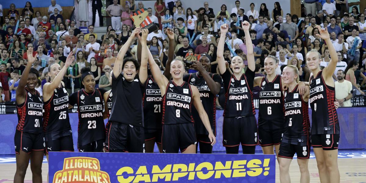 Un soberbio Spar Girona conquista la Lliga Catalana femenina cinco años después