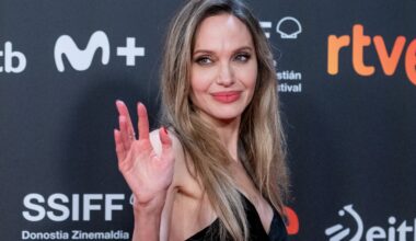 Angelina Jolie deslumbra en San Sebastián