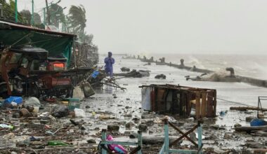 Miles de evacuados en Filipinas ante la cercanía del supertifón Ragasa