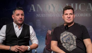 Andy, del dúo ‘Andy y Lucas’, prepara su carrera en solitario porque “la situación no está bien”