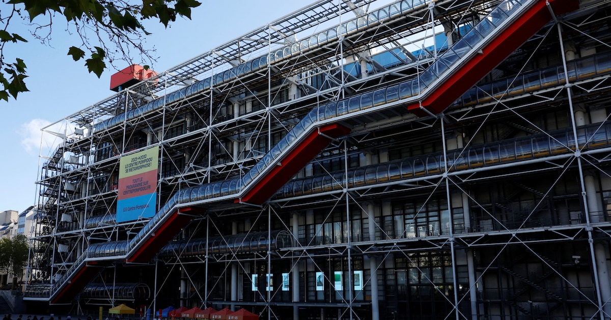 Fin de una era: el Centro Pompidou cierra sus puertas