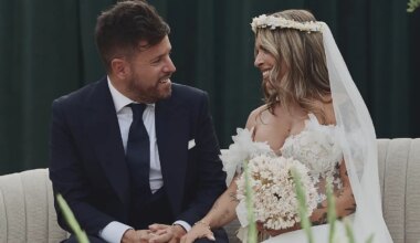 300 invitados, sin móviles, brindando con la prensa... Todos los detalles de la segunda boda de Pablo López con Laura Rubio - El Mundo