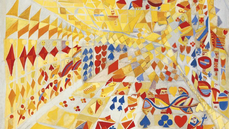 exposición de Maria Helena Vieira da Silva en el Museo Guggenheim