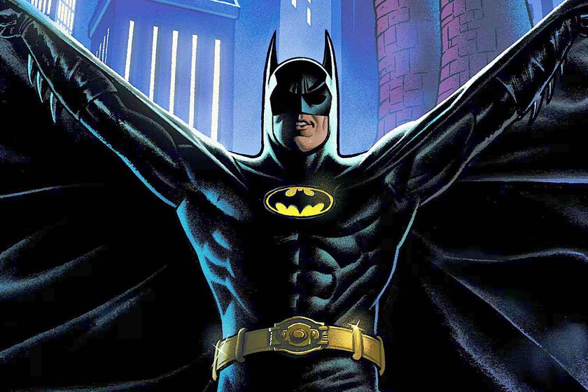 El traje del Batman de Tim Burton es épico, pero siempre llevaba zapatillas de deporte. Literalmente