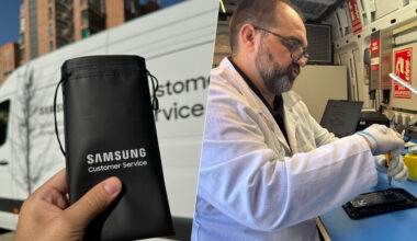 así funciona el servicio de Samsung que repara tu móvil en casa