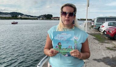 La escritora ciega Sara Braña y su cuento nominado al premio Círculo Rojo