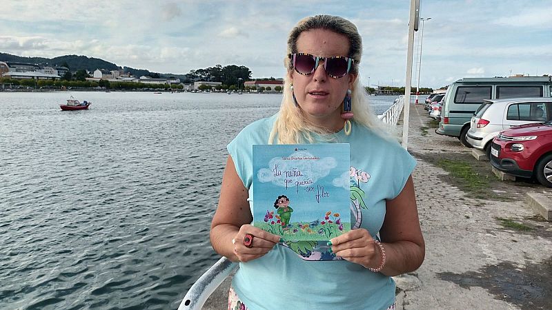 La escritora ciega Sara Braña y su cuento nominado al premio Círculo Rojo