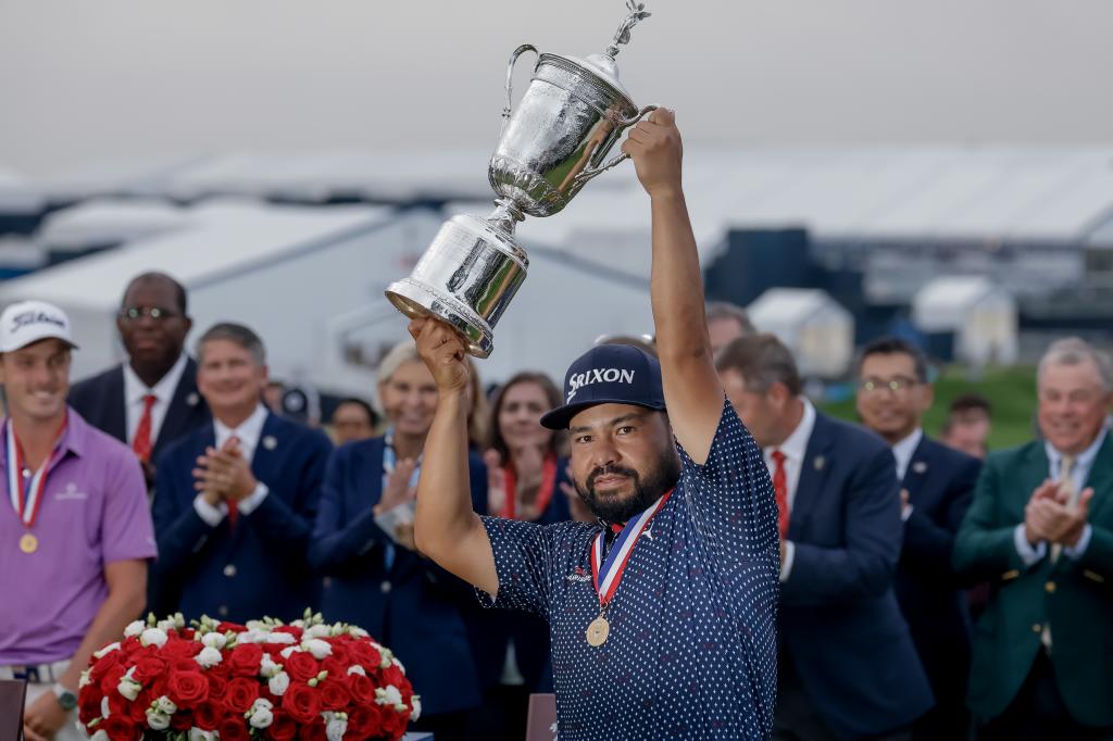 JJ Spaun levanta la copa del US Open