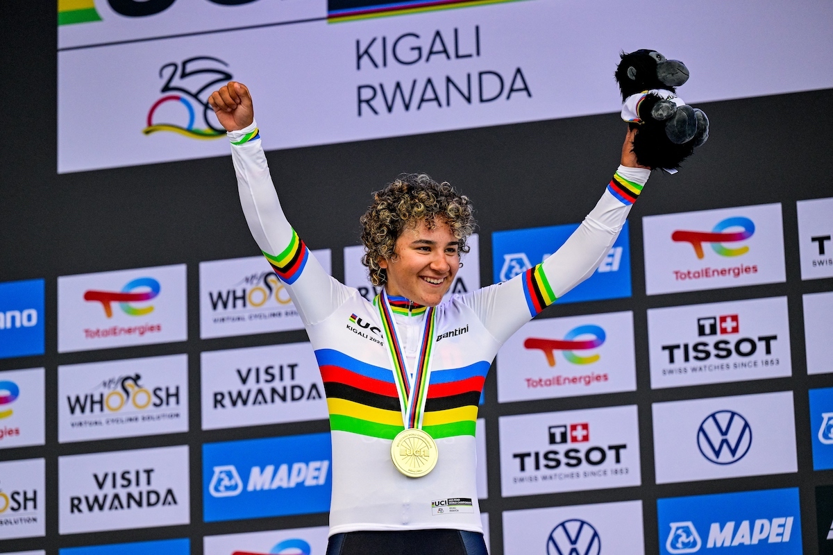 Paula Ostiz, campeona del mundo: 22 años después, el arcoiris vuelve a Euskal Herria | Ciclismo