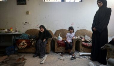 En Gaza, ira y angustia contra Israel y Hamás por la muerte de una familia en un bombardeo