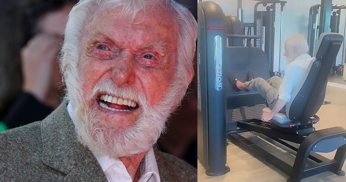 Dick Van Dyke impresiona a los 99 años con su estricta rutina de gimnasio