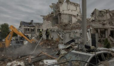 Rusia lanza una andanada de misiles y drones que deja al menos cuatro muertos en Kiev