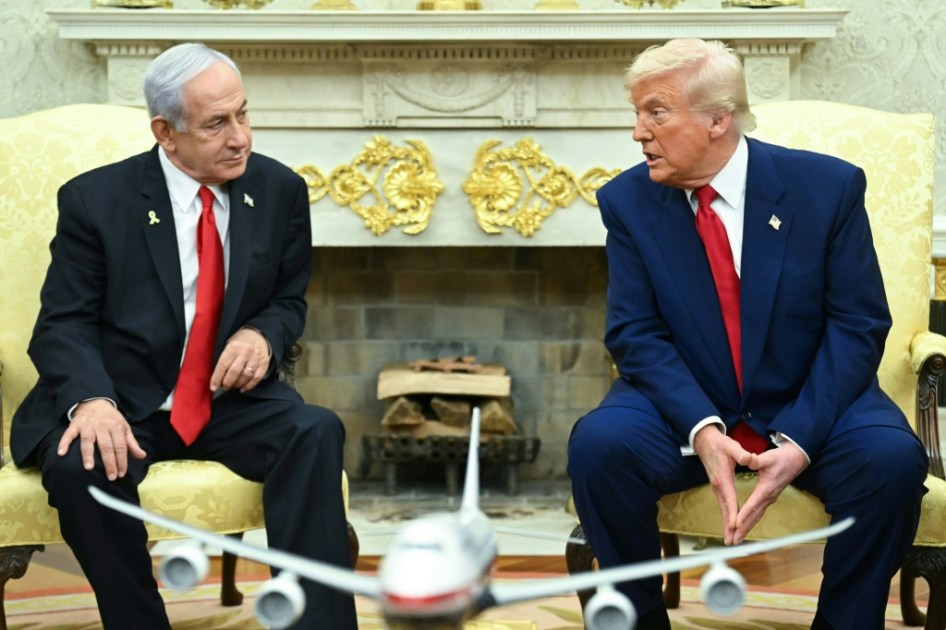 Trump se dice "muy confiado" sobre su plan de paz para Gaza al recibir a Netanyahu