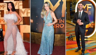 De metalizados a transparencias, cuáles fueron las claves de la moda en los Martín Fierro de Televisión 2025