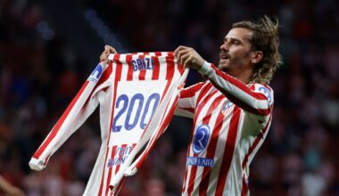 Atlético de Madrid golea al Eintracht y Griezmann llega a 200 tantos como colchonero