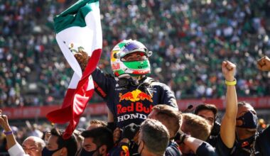 Estos son los números del mexicano en Fórmula 1