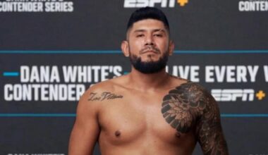 El boliviano ‘Chicho’ Medina busca su primera victoria en la UFC este sábado